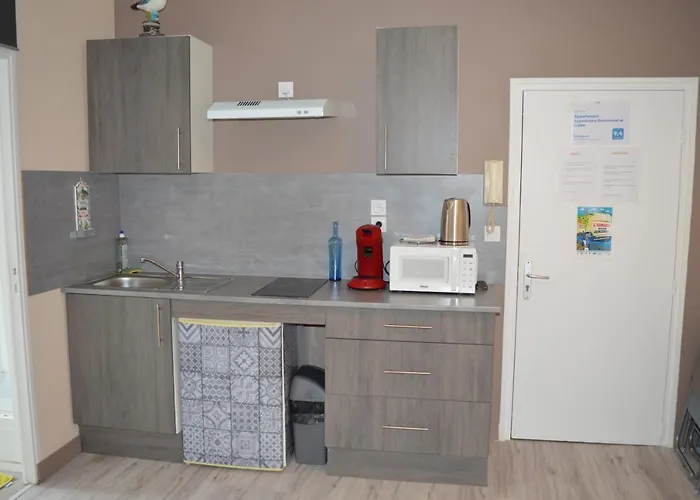 House of twenty- Studio paisible à Dieppe plage et gare à pied - situé rue piétonne - wifi - draps et serviettes inclus -